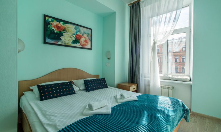 DOUBLE: двухместный номер с двуспальной кроватью в центре Петербурга – отель Октавиана 6
