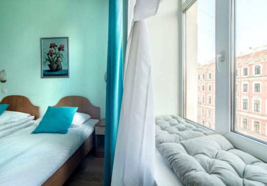 TWIN: двухместный номер с раздельными кроватями в центре Петербурга – отель Октавиана 8