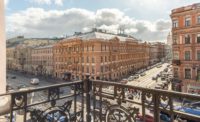 SUITE: двухместный номер с большой кроватью и балконом в центре Петербурга – отель Октавиана 12